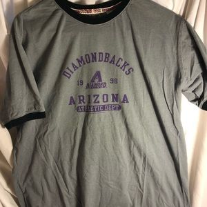 Diamondbacks black and grey t shirt